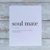 Definition print 'soul mate'