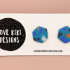 love kiki studs ocean blue