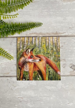 needle felt fox