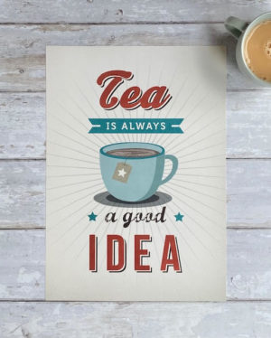 Tea is always a good idea