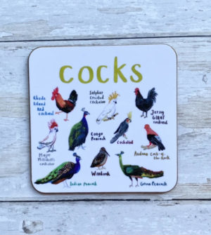 bird coaster cocks