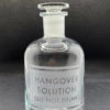 apothecary bottle 'hangover solution (do not drink)'