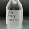 Milk bottle 'milk every second'