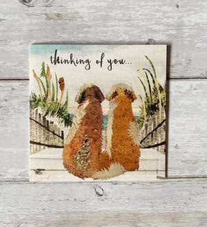 'thinking of you' greeting card